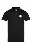 Camp David Poloshirt Herren Basic | Piqué Polo mit Logo-Stickerei, Trikotkragen & 2-Knopfleiste | Oeko-TEX Zertifiziert | Baumwoll-Mix, atmungsaktiv & pflegeleicht | Black, XXL