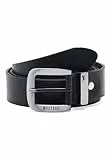 MUSTANG Leather Belt W115 Black