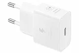 Samsung Schnellladeadapter, Energieeffizientes Ladegerät, USB-C, 25 Watt, Weiß, EP-T2510N