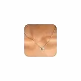 TOLOWOBK Kette Damen mit Buchstaben Silber Edelstahl Halskette A-Z Buchstabe Silberkette Damen Mädchen Personalisierte Anhänger Ketten Weihnachten Geburtstag Geschenke für Mama Töchter Enkelin