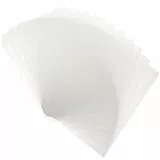 Amosfun 12 Stück A5 Pp Trennblätter mit 6 loch Transparente Matte Registerkarten für Ordner und Notizbuch Praktische Seitentrenner zur Dokumentenübersicht