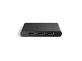 Sitecom CN-080 USB 2 Travel Hub 4 Port, Schwarz
