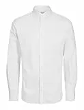 JACK & JONES JPRBLAJAXON Stretch Shirt L/S NOOS, Weiß,XL