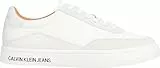 Calvin Klein Jeans Herren Cupsole Sneaker Classic Su Softny Schuhe, Weiß (Creamy White/White/Firecracker), 42