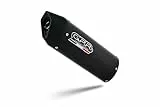 GPR Italia Exhaust Systems Y.176.FUNE Yamaha MT-07 2014/2016 Komplettanlage mit Zugelassen Furore, Schwarz