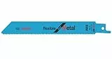 Bosch Accessories Bosch Professional 200 Stück Säbelsägeblatt S 922 BF Flexible für Metall (150 x 19 x 0,9 mm, Zubehör Säbelsäge)