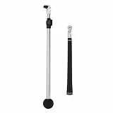 Alvinlite Golfschwungtrainer – Trainingshilfen für Tempo und Flexibilität, Aufwärmstab, ideal für das Golftraining im Innen- und Außenbereich(Schwarz) Golftrainingshilfe