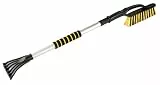Walser Eiskratzer Auto, ausziehbarer Eiskratzer Auto mit Besen, 3in1 Auto Schneebesen mit Auto Eiskratzer, Schneebesen Auto mit Ice Breaker, Scheibenkratzer Auto mit Teleskop Stange 88-115 cm