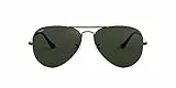 Ray Ban Sonnenbrille Large, Gunmetal/ G-15 XLT (58)