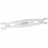Super B Werkzeug, Fahrrad, Hydraulik Bremse, Schlüssel, flach, langlebig, passgenau, vierkant, Stahl, TB-CF07 von SUPER B, silberfarben