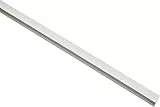 GARDINIA Seitenprofil für Rollo, Befestigung am Fensterrahmen, 210 cm, Kunststoff, Weiß, 2 Stück