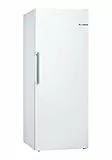 Bosch GSN54AWCV Serie 6 XXL-Gefrierschrank, 176 x 70 cm extra breit, 327 L, NoFrost nie wieder abtauen, LED-Beleuchtung gleichmäßige Ausleuchtung, BigBox Platz für großes Gefriergut, Weiß