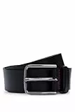 HUGO Herren Gerik_sz35 Belt, Black1, 85 EU