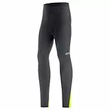 GORE WEAR Herren C3 Thermo Tights+, Black/Neon Yellow, M EU