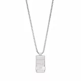 EMPORIO ARMANI Herrenkette Dog Tag Edelstahl, EGS3078040