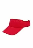 MADSea Unisex Visor Cap Schirmkappe, Farbe:rot