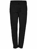 ONLY Damen Onlpoptrash Easy Colour Pant PNT Noos Hose 15115847,Schwarz,XL / 32L