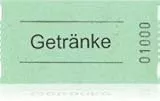 Wolf & Appenzeller 601058 Gutscheinrolle Getränke grün