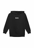 S.Oliver Junior Jungen 2160637 Kapuzenpullover, Schwarz, 164 EU
