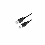 LogiLink CU0007B USB 2.0 Kabel USB A Stecker/USB B Stecker, schwarz 2m