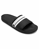 Quiksilver Herren Rivi Slide Sandale, Black/Black/White, 43 EU