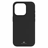 Black Rock Hülle für iPhone 15 Pro (Wireless Charging kompatibel, slim, ultraslim, stabiler Rahmen, hochwertiges Cover, Handyhülle für iPhone 15 Pro, Case, Silikonhülle, Silikon) schwarz