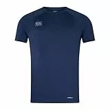 Canterbury Small Logo Superlight T-Shirt für Herren, Navy, XL