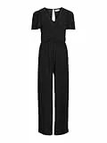 Vizoe V-Neck S/S Jumpsuit/Dc