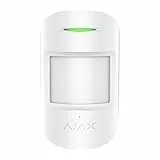 Ajax MotionProtect Plus Bewegungsmelder, kabellos, für Tiere, Weiß