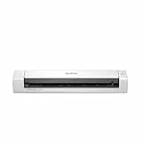 Brother DS-740 Mobiler Scanner | A4 | Vorder- und Rückseite | USB-Netzteil | 15 ppm | Farbe | Schwarz/Weiß | Scan to USB