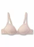 Sanetta Mädchen-Soft Cup Bra Beige | Bequemer und angenehmer BH ohne Bügel für Mädchen aus einem Baumwoll-Mix. Unterwäsche für Mädchen 70A