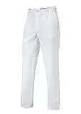 BP Med Trousers 1359-558-21 Herrenhose - Bundfalten - 65% Polyester, 35% Baumwolle - Normale Passform - Größe: 50n - Farbe: weiß