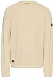 camel active Herren Pullover aus Reiner Baumwolle Hafer, Menswear-XXL