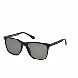 Police SPL872Z 703Z Nero Opaco Sunglasses Man Acetate, Square, 59