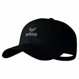 Erima Unisex Erwachsene Basic Sport Cap (2122401), schwarz, Erwachs