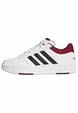 adidas Unisex Kinder Hoops Classic J Shoes, FTWR White/Core Black/Team Victory Red, 38 2/3 EU