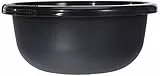 Curver 01813-308-03 Rundschüssel 4 L, Plastik, anthrazit, 28 x 28 x 12 cm
