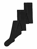 NAME IT Unisex Kinder Nknpantybukser Rib 2p Noos Strumpfhose, Schwarz, 134-140 EU
