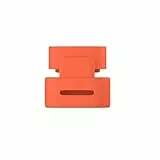Pidynx Silikon-Eingabestift-Spitzenschutz/obere Tastenkappe, Ersatz für Logitech Buntstift, einfach zu bedienen und zu entfernen (orangefarbene obere Kappe)