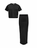 ONLY Kogsilvina Ss Top/Midi Skirt Set SWT