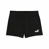PUMA Damen ESS Small No. 1 Logo 4'' Shorts TR Gestrickte Shorts, PUMA Black, M