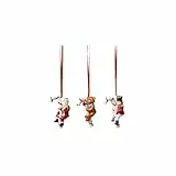 Villeroy & Boch - Nostalgic Ornaments, Ornamente Zuckerstange, Set 3tlg., 13 x 3,5 x 7,5cm, Porzellan, Mehrfarbig, 14-8331-6690
