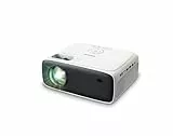 Philips NeoPix 200, Beamer Full HD 1080p, hoher Kontrast, mehrere Bildkorrekturen für eine flexible Installation, mehrere HDMI-Anschlüsse