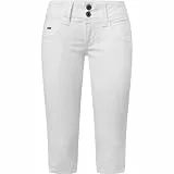 Pepe Jeans Damen Venus Crop Shorts, White (White), 27W