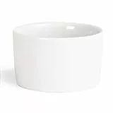 Olympia Whiteware Moderne Ramekins 70mm / 2 ¾ Zoll (12er Pack), 80ml / 2½oz, verglastes Porzellan, stapelbar, mikrowellengeeignet, BS4034 zertifiziert für Hotelgebrauch | U195