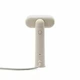 Steamery Travel Steamer Cirrus Lite, 1200 W, Dampfleistung 16 g/Min, Aufheizzeit 18 Sekunden, tragbar & kompakt, drehbarer Steam-Kopf, Dry Steam-Technologie, beheizte Frontplatte, Sand