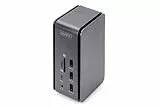 DIGITUS Dockingstation USB 4.0 8K USB-C grau/schwarz Digital/Daten