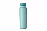 Mepal - Isolierflasche Ellipse - Doppelwandige Thermo Wasserflasche - Thermosflasche für Unterwegs - 12 Stunden heiß & 24 Stunden kalt - Edelstahl - 900 ml - Nordic green