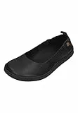 El Naturalista Damen Klassische Ballerinas ORIGEN, Frauen Flats,Halbschuhe,Sommerschuhe,Ballerina-Schuhe,Ballett-Schuhe,Black,37 EU / 4 UK