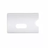 30 x EC-Kartenhüllen, Kreditkartenhüllen, Schutzhüllen (transparent glasklar)